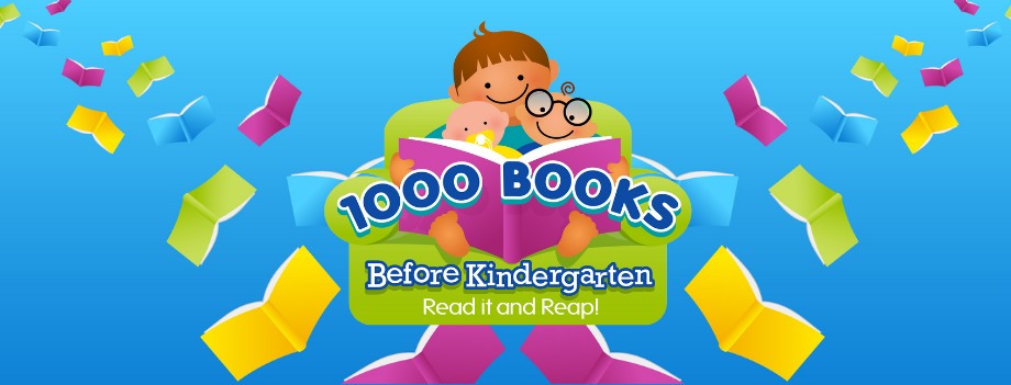 1000 books before kindergarten read it and recap! logo