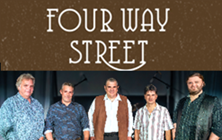 Four Way Street logo and band photo
